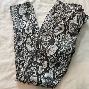 Designer Print Jeans